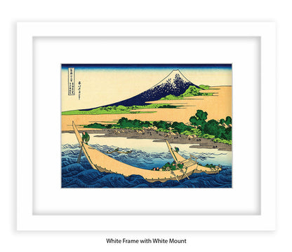 Mount Fuji Shore Of Tago Bay Japanese Art Print