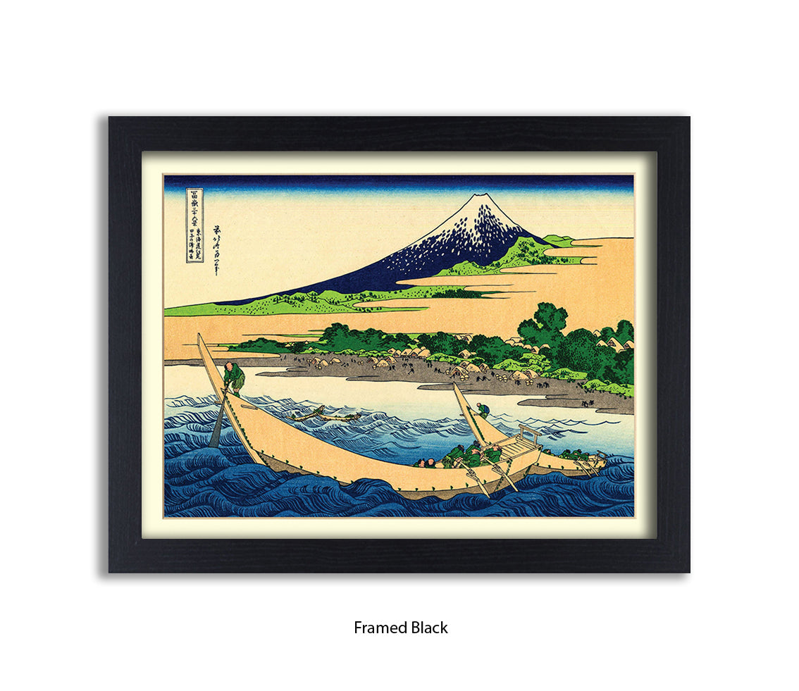 Mount Fuji Shore Of Tago Bay Japanese Art Print