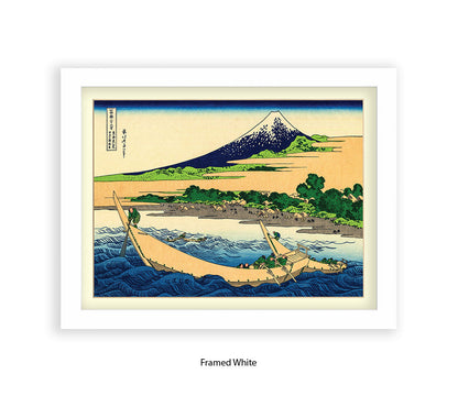 Mount Fuji Shore Of Tago Bay Japanese Art Print