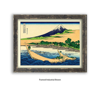 Mount Fuji Shore Of Tago Bay Japanese Art Print