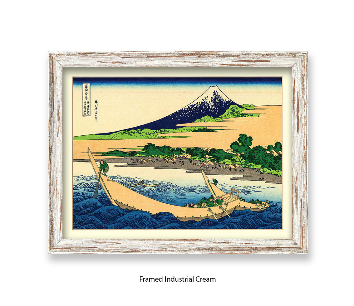 Mount Fuji Shore Of Tago Bay Japanese Art Print