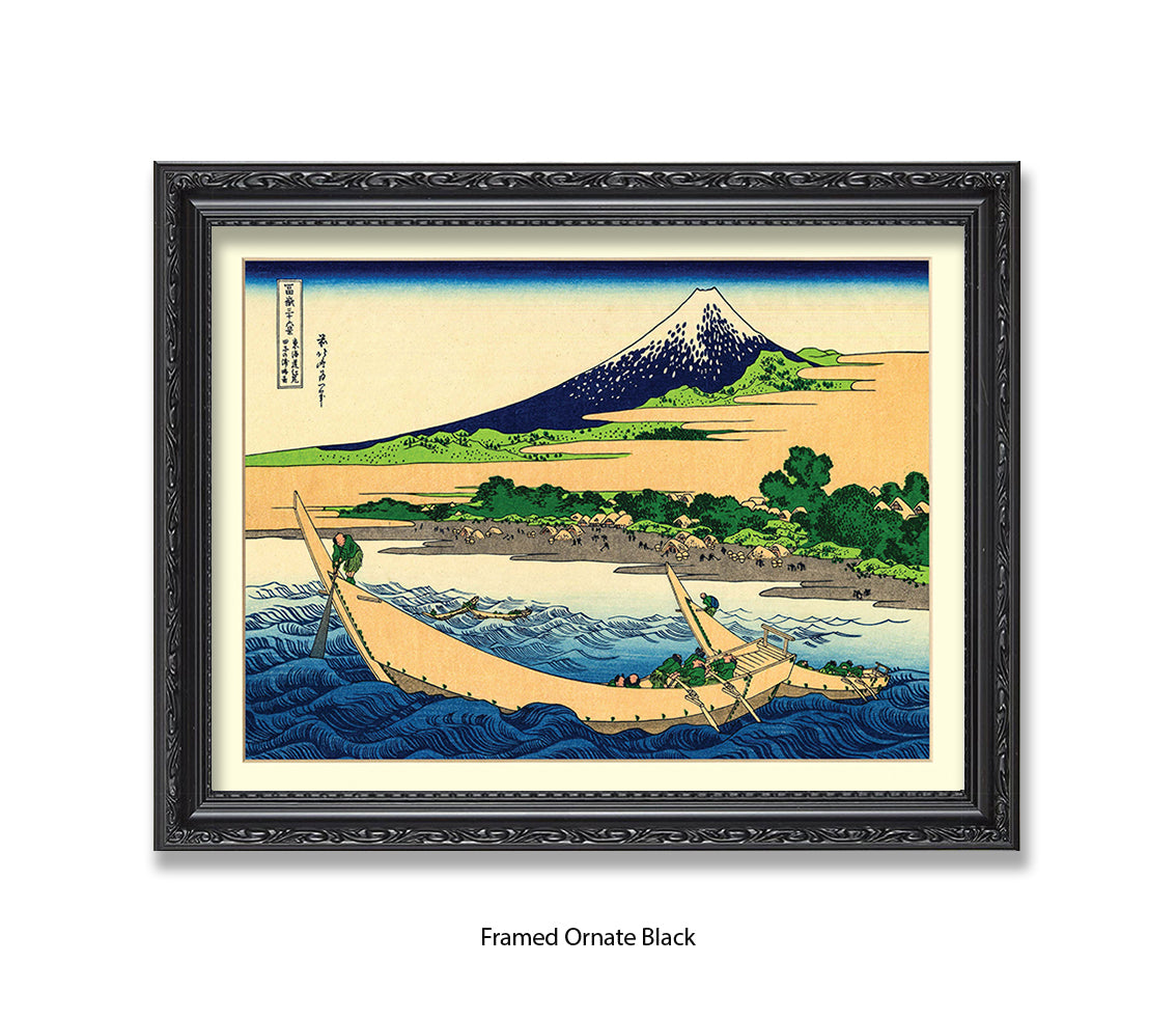 Mount Fuji Shore Of Tago Bay Japanese Art Print