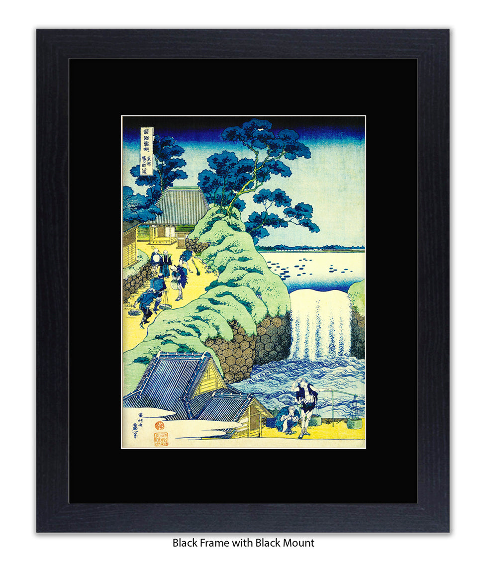 Waterfall Japanese Art Print