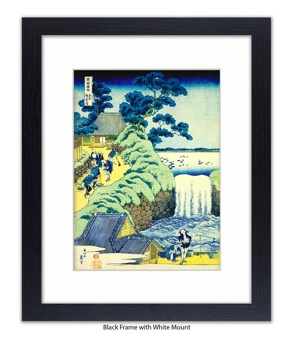 Waterfall Japanese Art Print