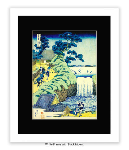 Waterfall Japanese Art Print