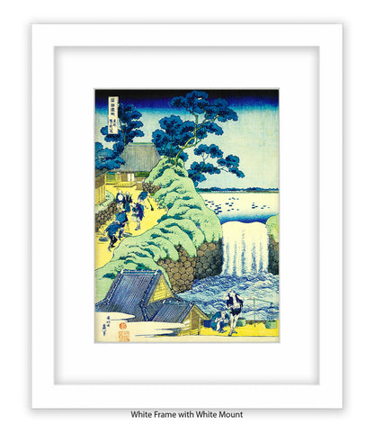 Waterfall Japanese Art Print