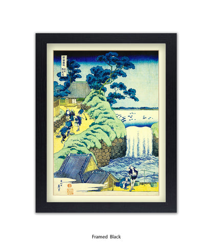 Waterfall Japanese Art Print