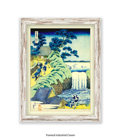 Waterfall Japanese Art Print