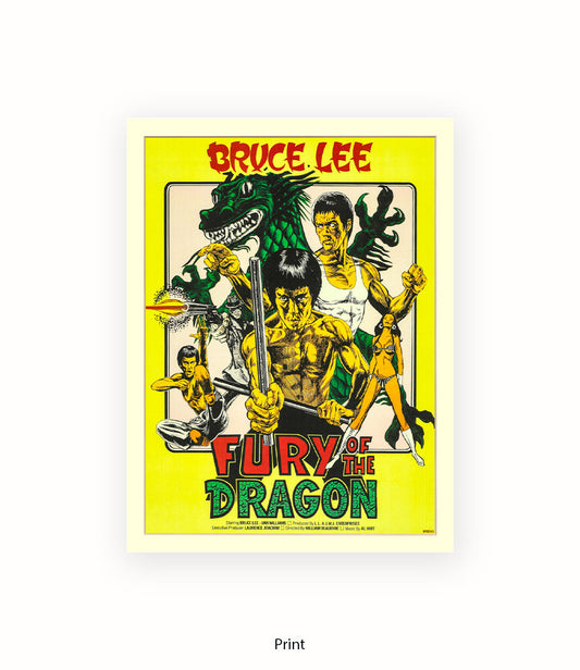 Fury Of The Dragon Art Print