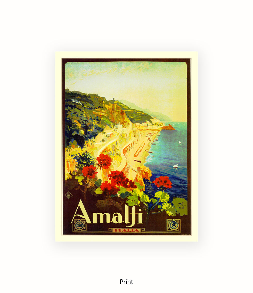 Amalfi Coast Art Print