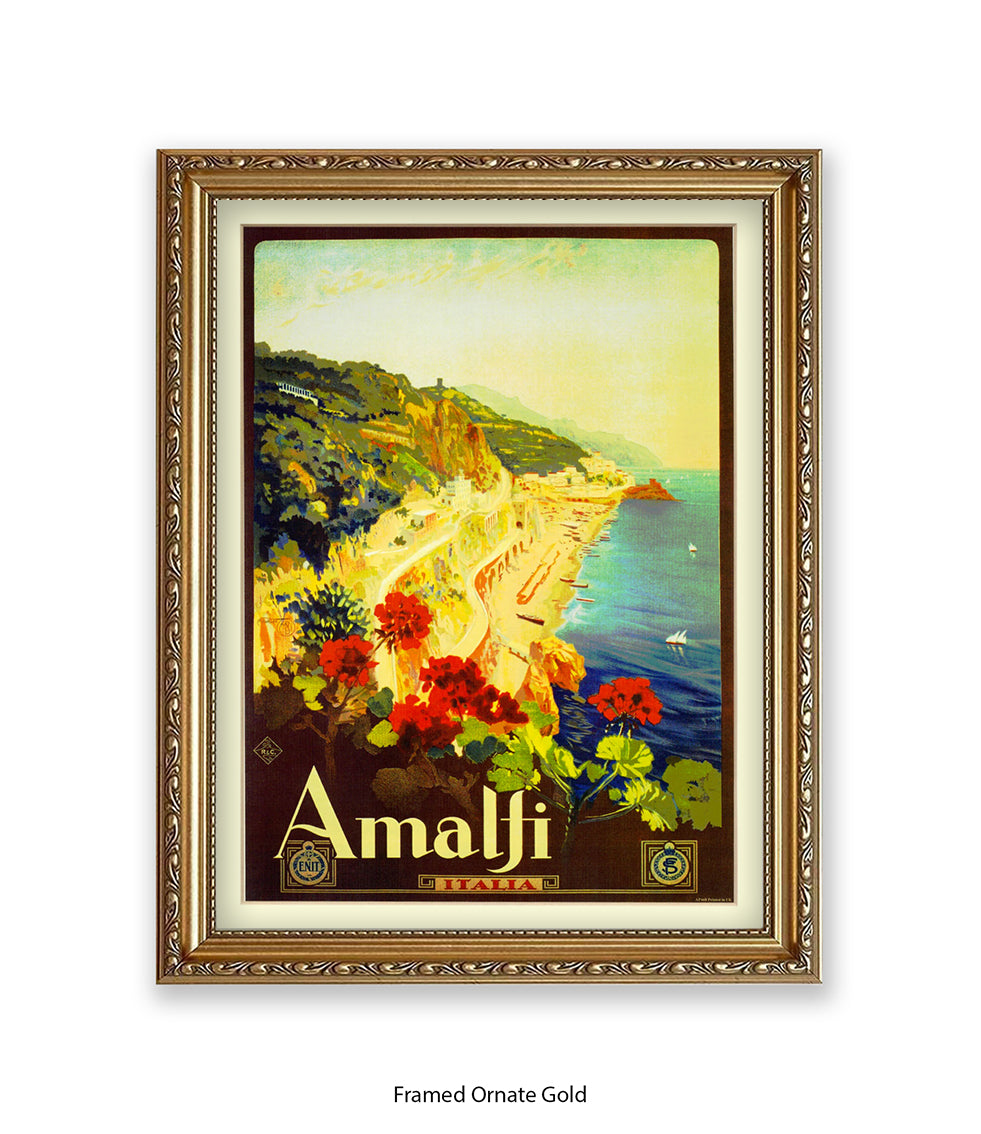 Amalfi Coast Art Print