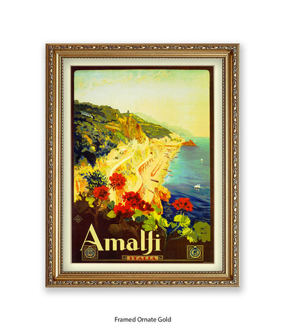 Amalfi Coast Art Print