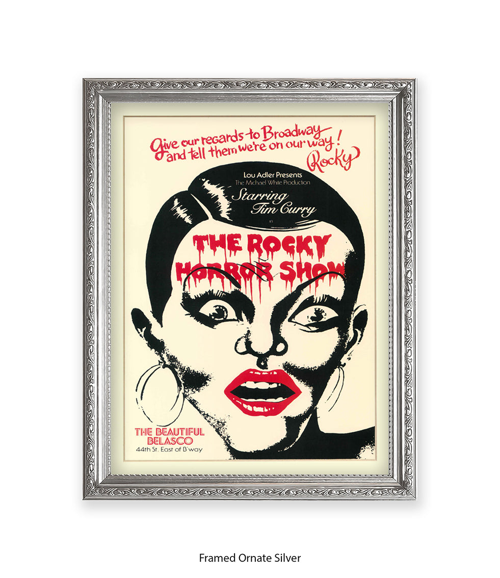 Rocky Horror Broadway Theatre Art Print