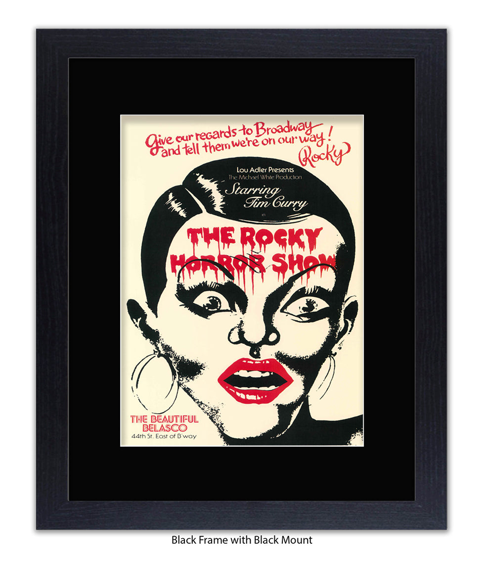 Rocky Horror Broadway Theatre Art Print