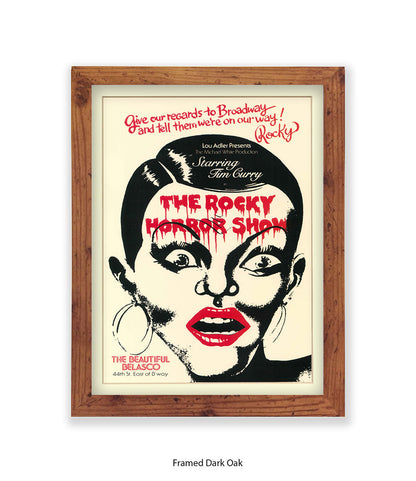 Rocky Horror Broadway Theatre Art Print