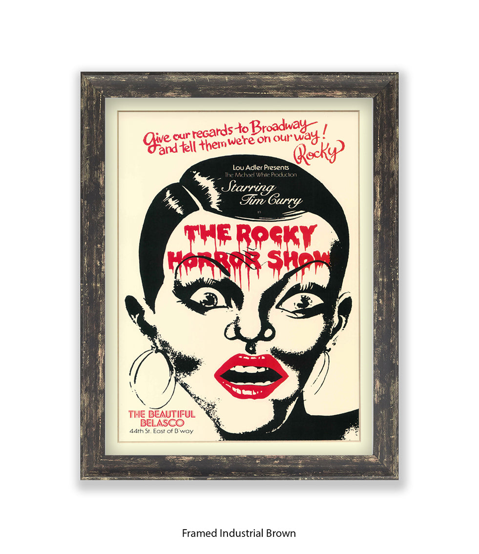 Rocky Horror Broadway Theatre Art Print