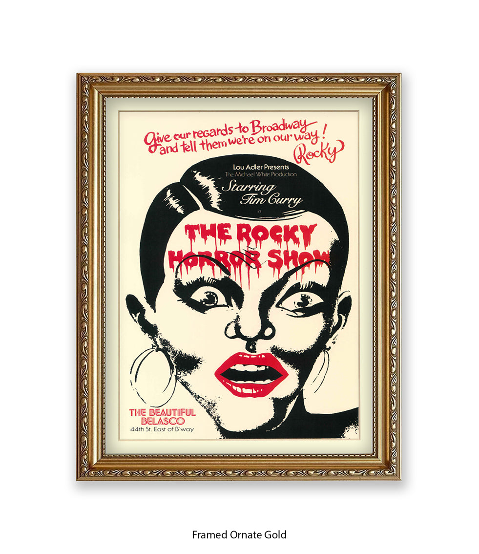 Rocky Horror Broadway Theatre Art Print