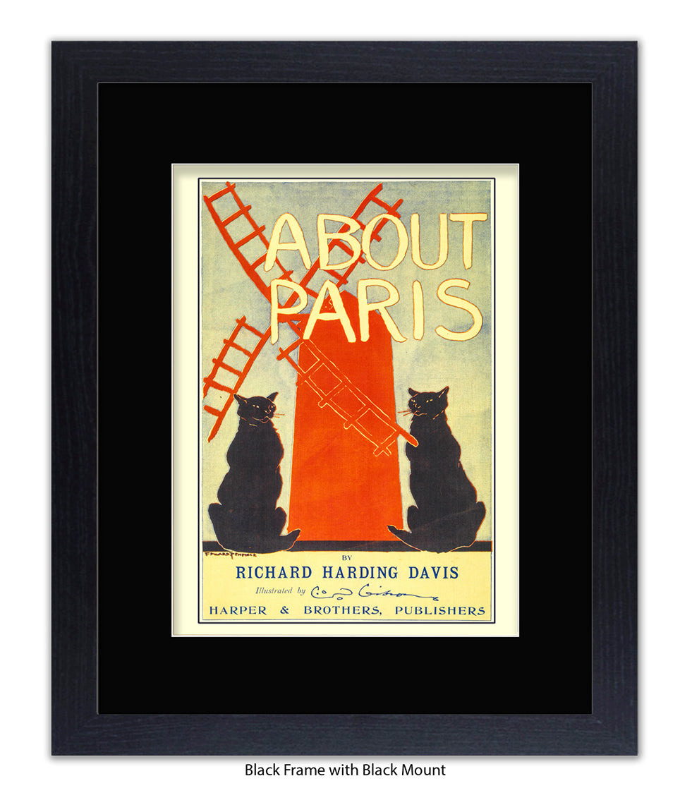 About Paris Art Print