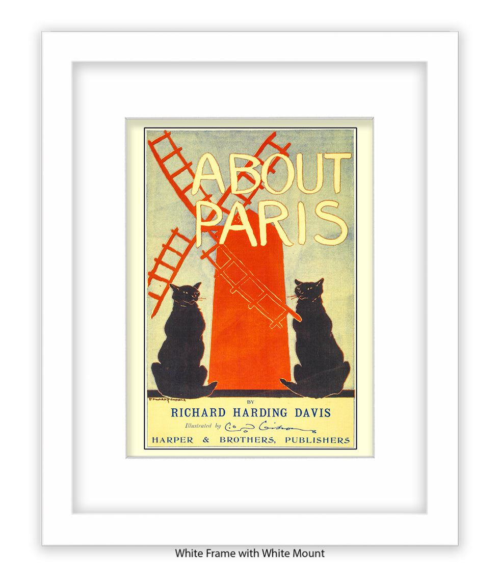 About Paris Art Print