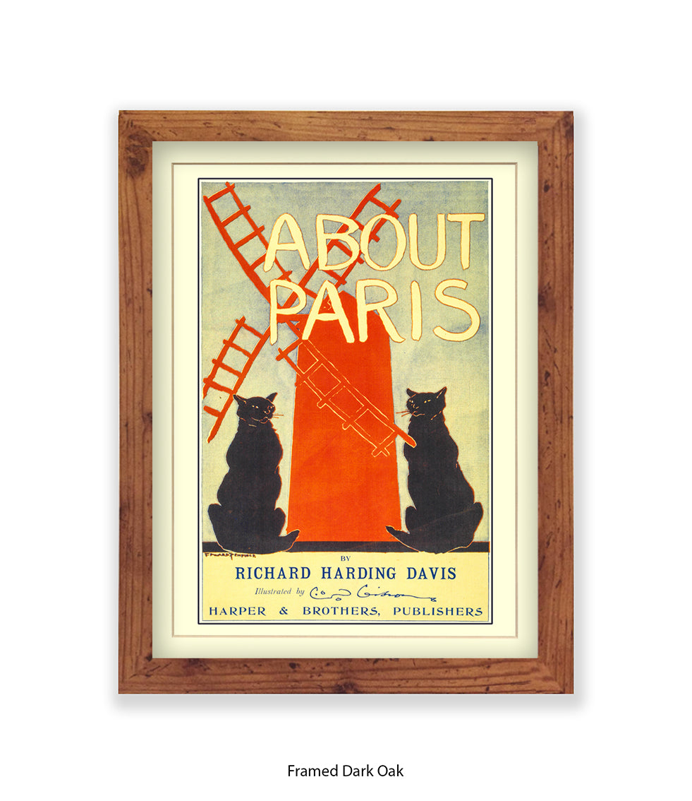 About Paris Art Print