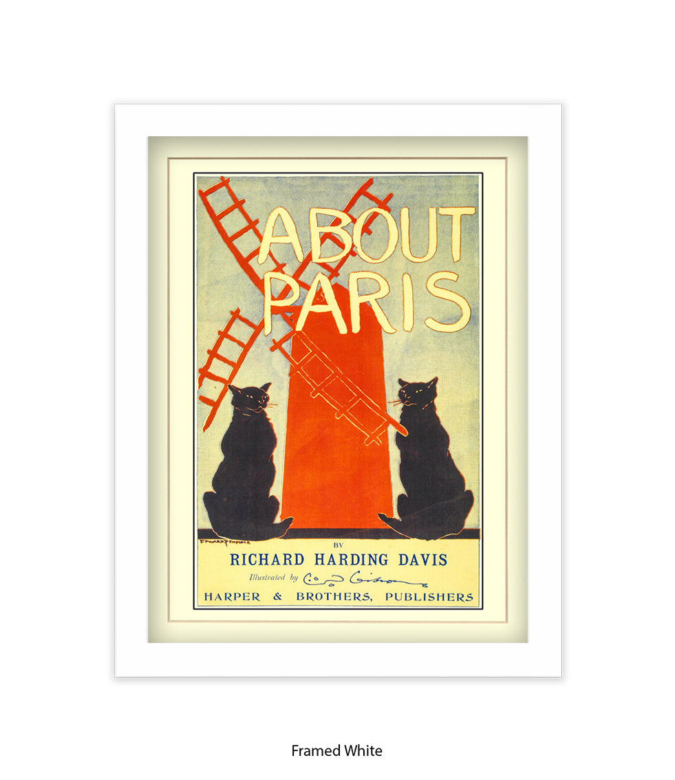 About Paris Art Print