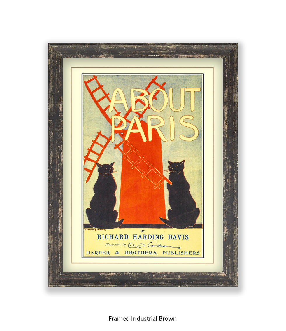 About Paris Art Print