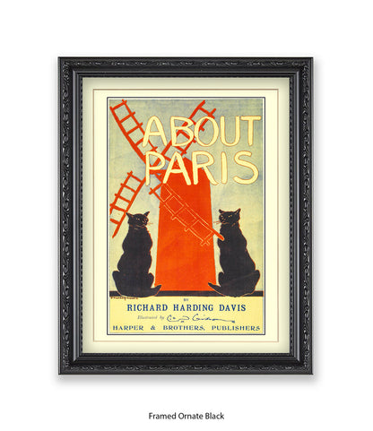 About Paris Art Print