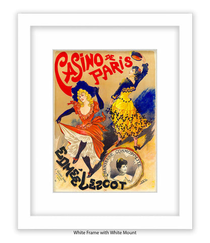 Casino De Paris Lescot Lautrec Art Print