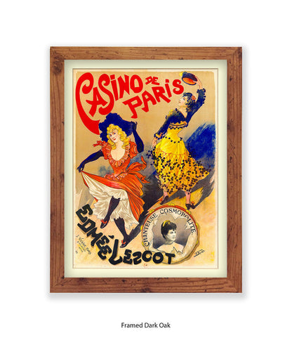 Casino De Paris Lescot Lautrec Art Print