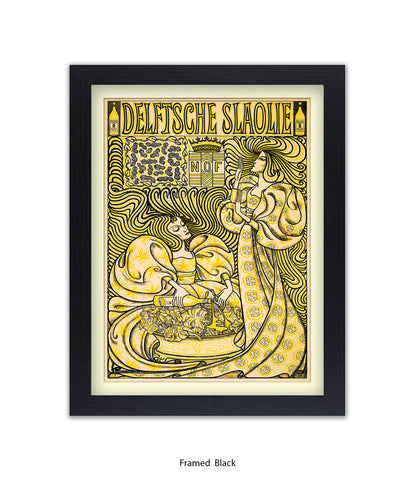 Delftsche Slaolie Art Print