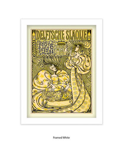 Delftsche Slaolie Art Print