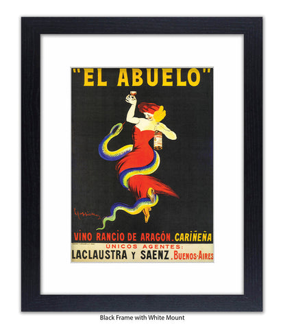 El Abuelo - Cappiello Art Print