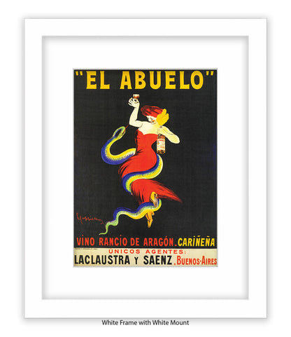 El Abuelo - Cappiello Art Print