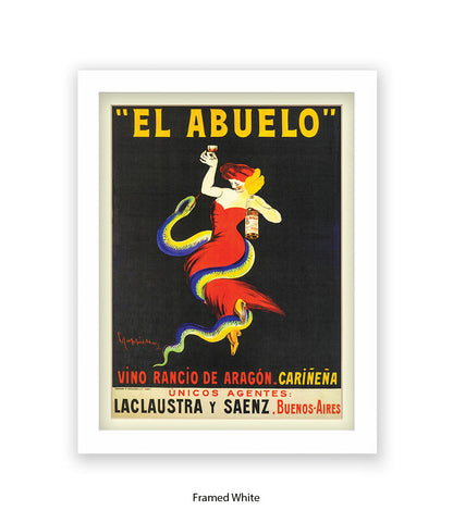 El Abuelo - Cappiello Art Print