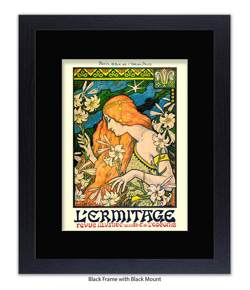 L'ermitage Paris Art Print