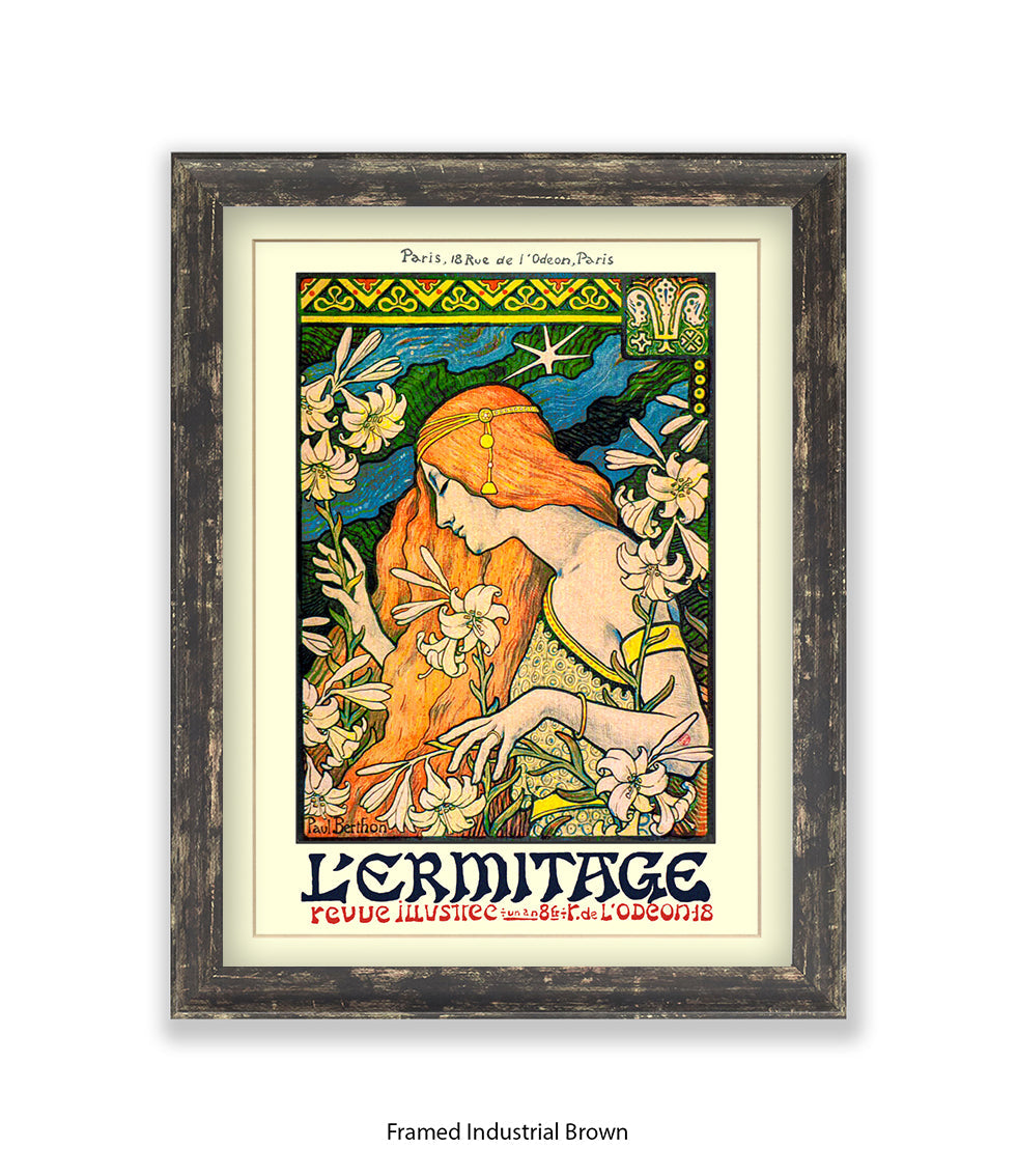 L'ermitage Paris Art Print