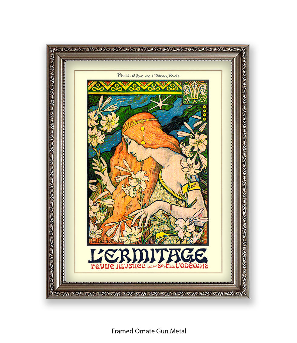 L'ermitage Paris Art Print