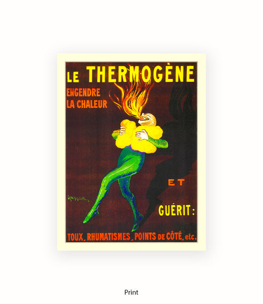 Le Thermogene - Cappiello Art Print