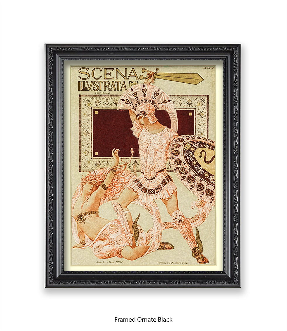 Scena Illustrata - Centurian Art Print