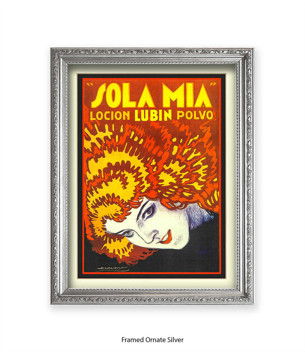 Sola Mia - Locion - LUBIN - Polvo Art Print