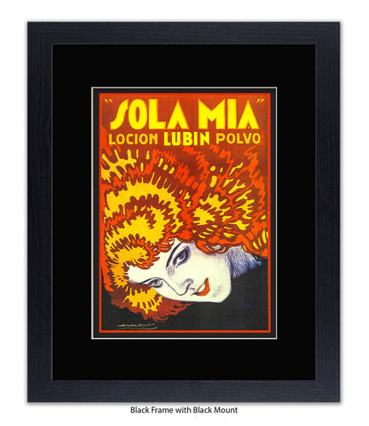 Sola Mia - Locion - LUBIN - Polvo Art Print