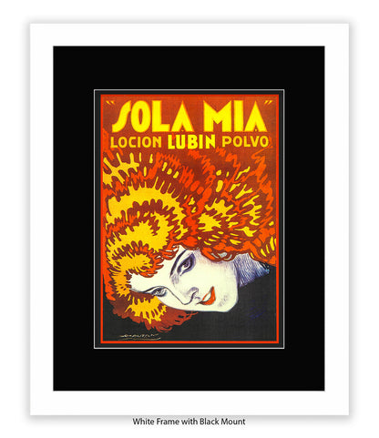 Sola Mia - Locion - LUBIN - Polvo Art Print