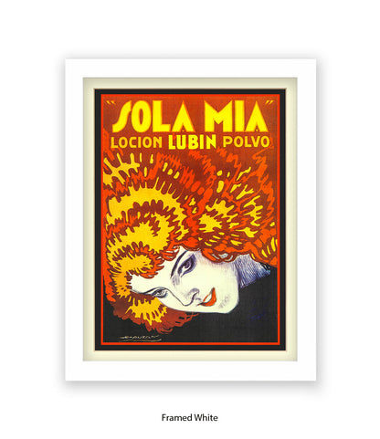 Sola Mia - Locion - LUBIN - Polvo Art Print