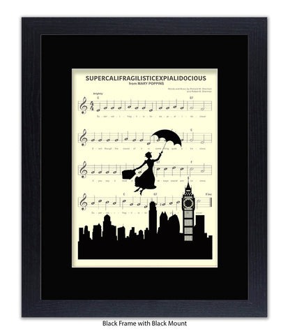 Mary Poppins Expialidocious Art Print