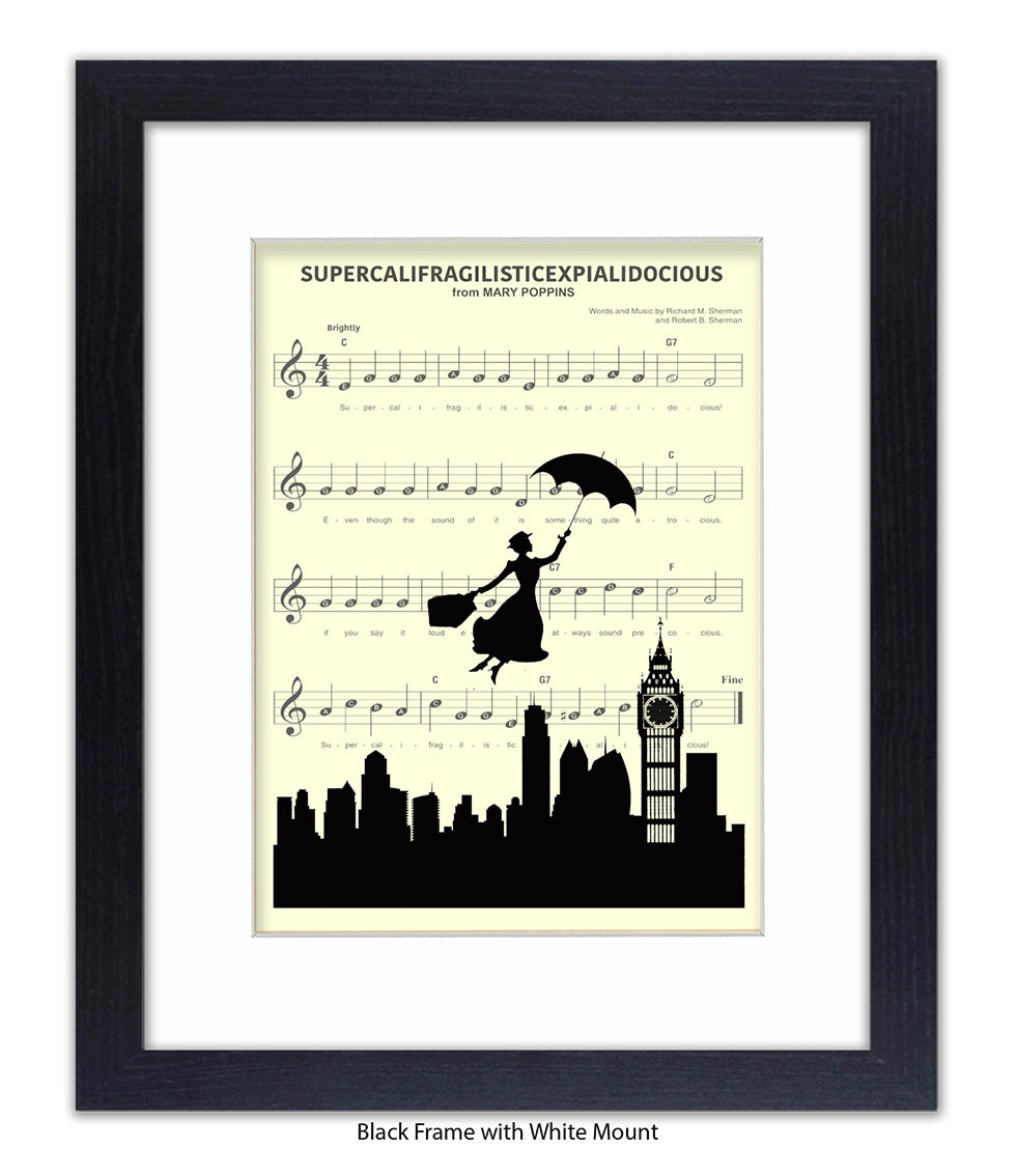 Mary Poppins Expialidocious Art Print