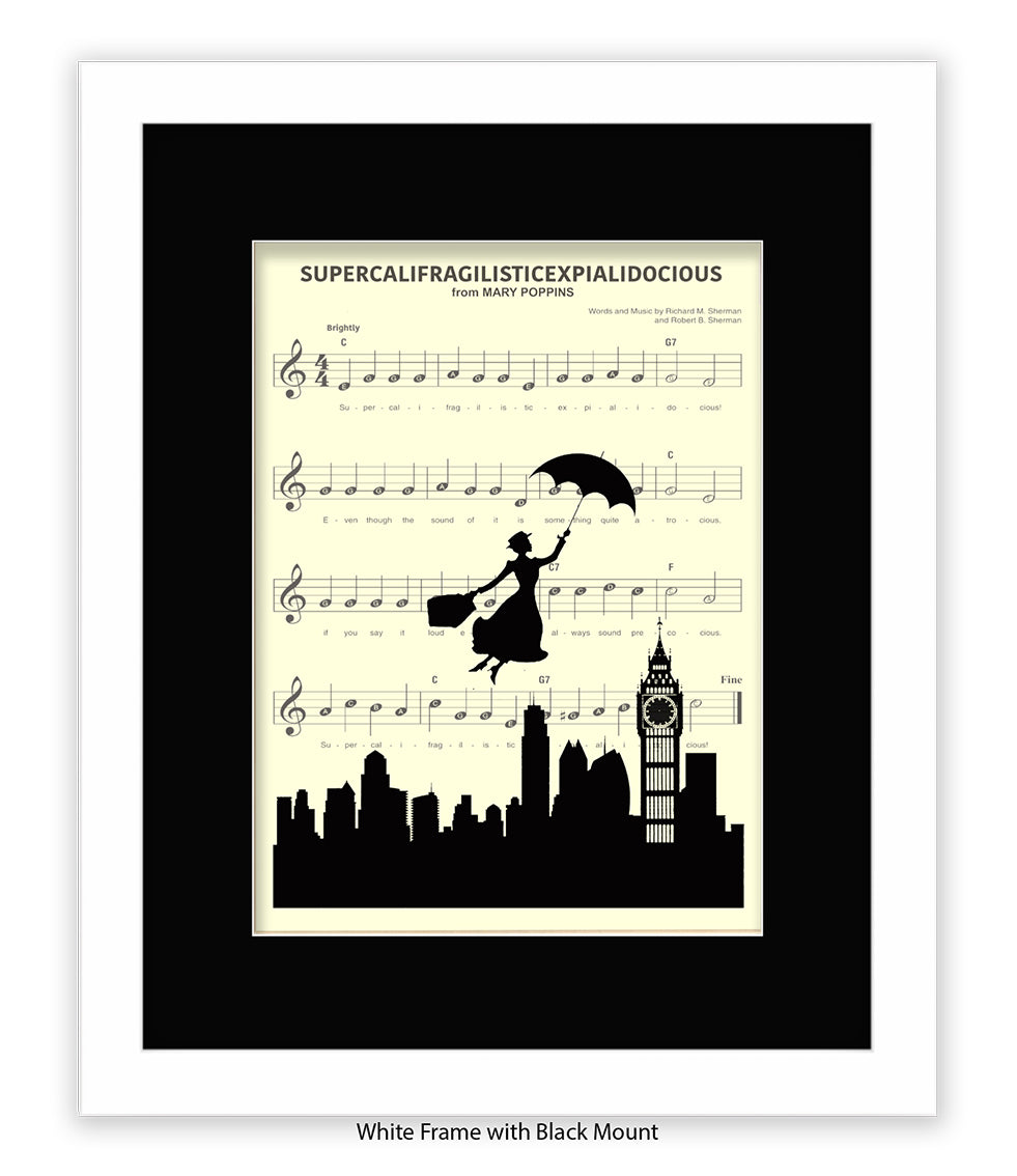 Mary Poppins Expialidocious Art Print