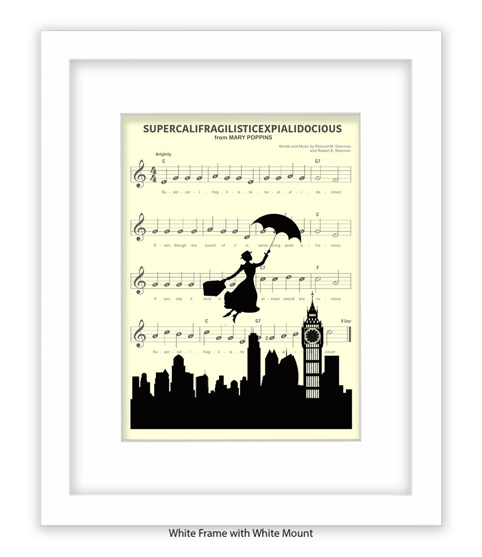 Mary Poppins Expialidocious Art Print