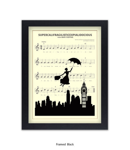 Mary Poppins Expialidocious Art Print