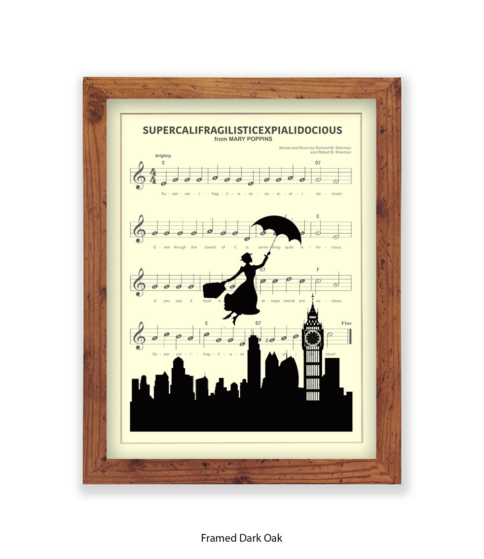 Mary Poppins Expialidocious Art Print