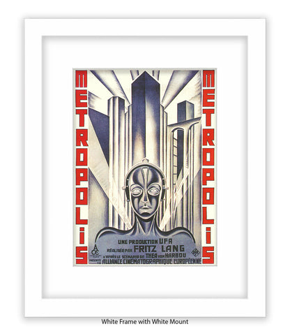 Metropolis 1920s Art Print